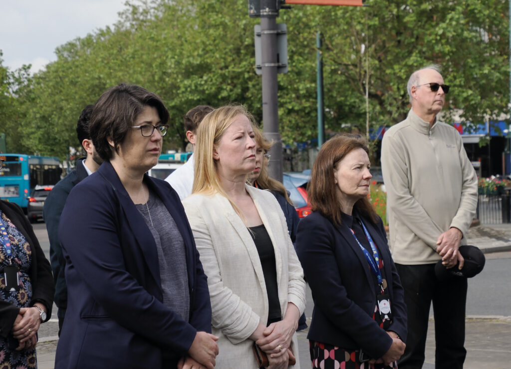 Commemorations for the 80th anniversary of D-Day in St Albans. Photo: John Andrews