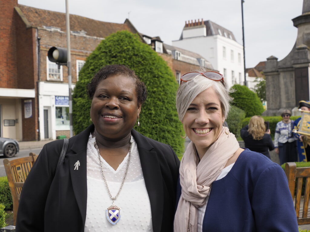 Commemorations for the 80th anniversary of D-Day in St Albans. Photo: John Andrews