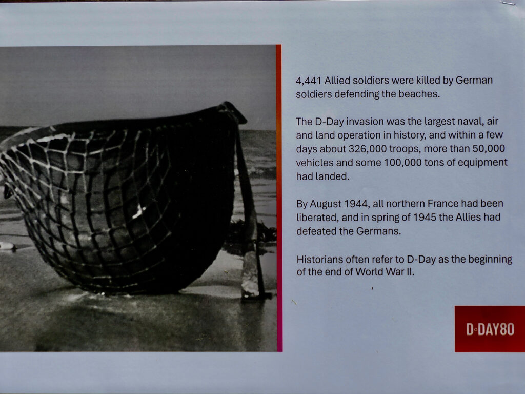 Commemorations for the 80th anniversary of D-Day in London Colney. Photo: John Andrews
