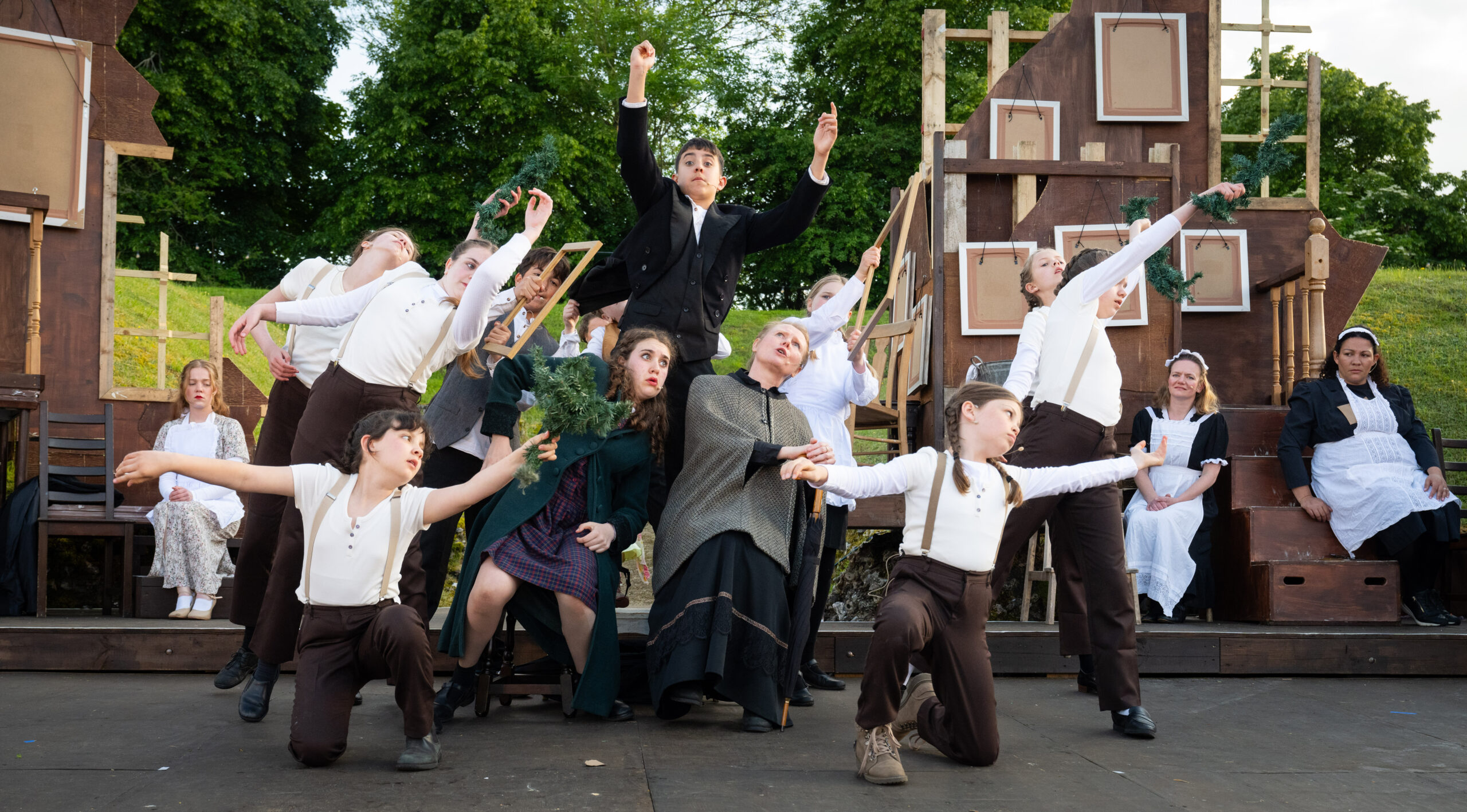 The Secret Garden at the Roman Theatre Festival. Photo: Elliott Franks