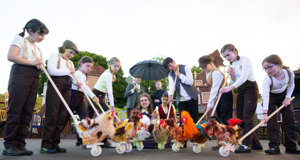 The Secret Garden at the Roman Theatre Festival. Photo: Elliott Franks
