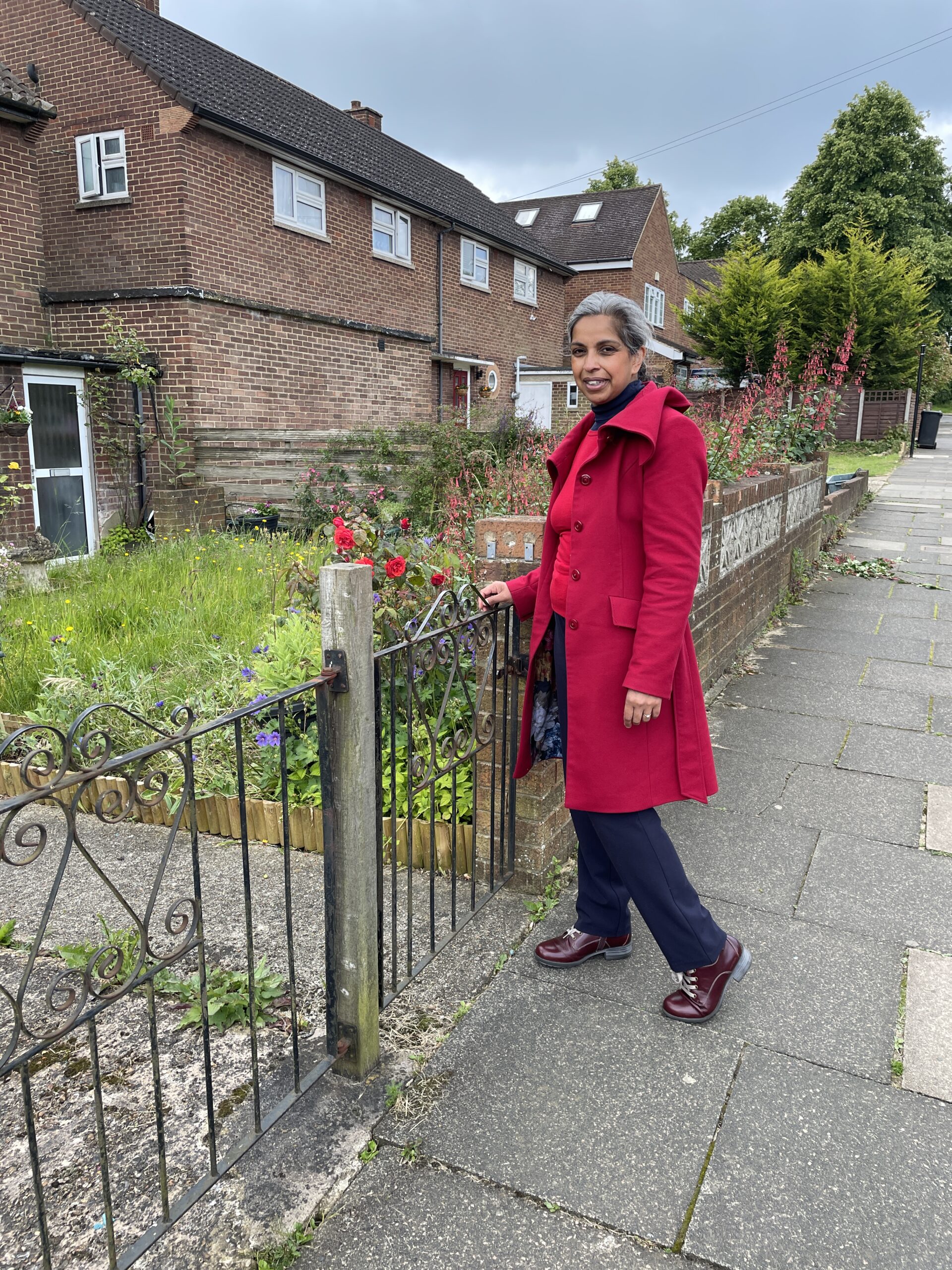 Sophia Adams Bhatti on the campaign trail.
