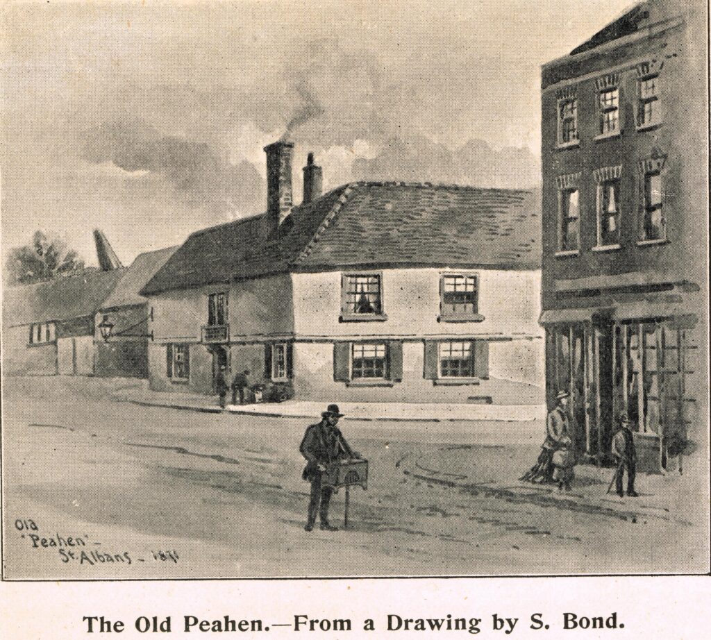 The original Peahen building.