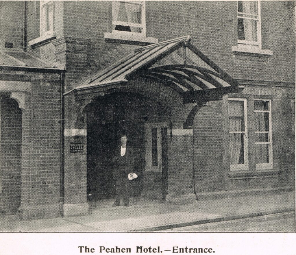 Flashback photo of The Peahen.