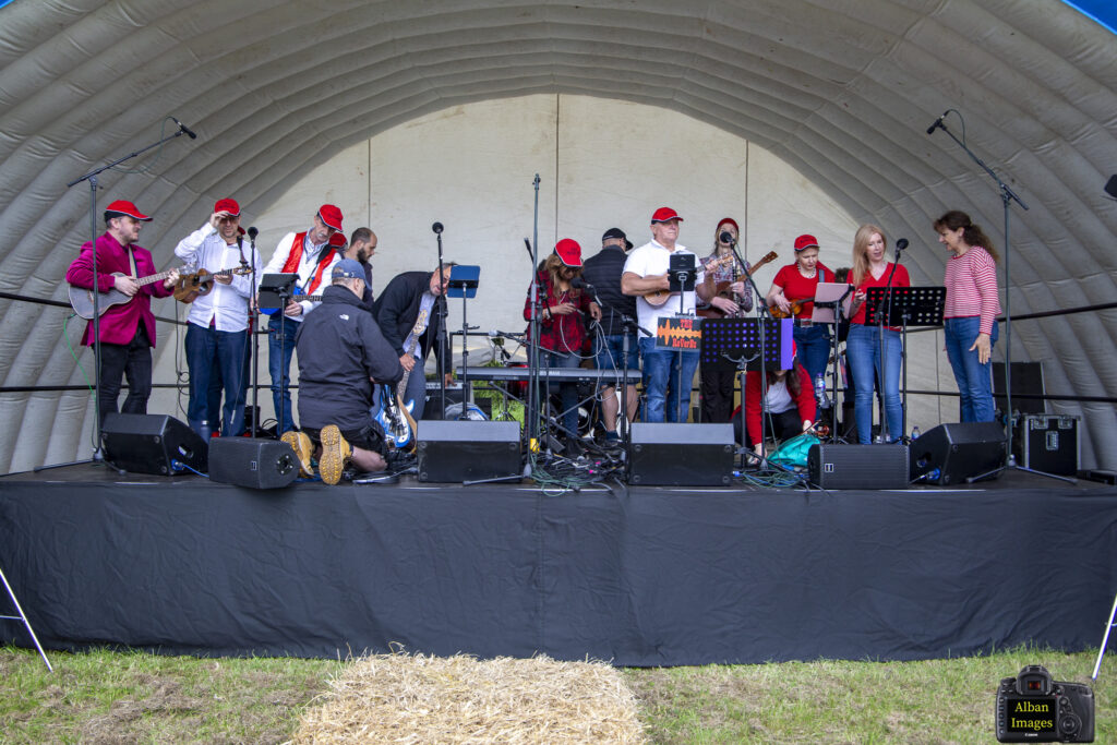 Jersey Farm Summer Festival. Photo: Tony Barr and Chris Barr.
