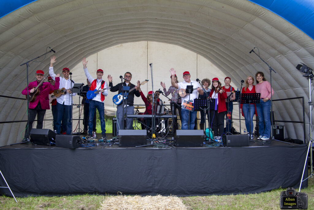 Jersey Farm Summer Festival. Photo: Tony Barr and Chris Barr.