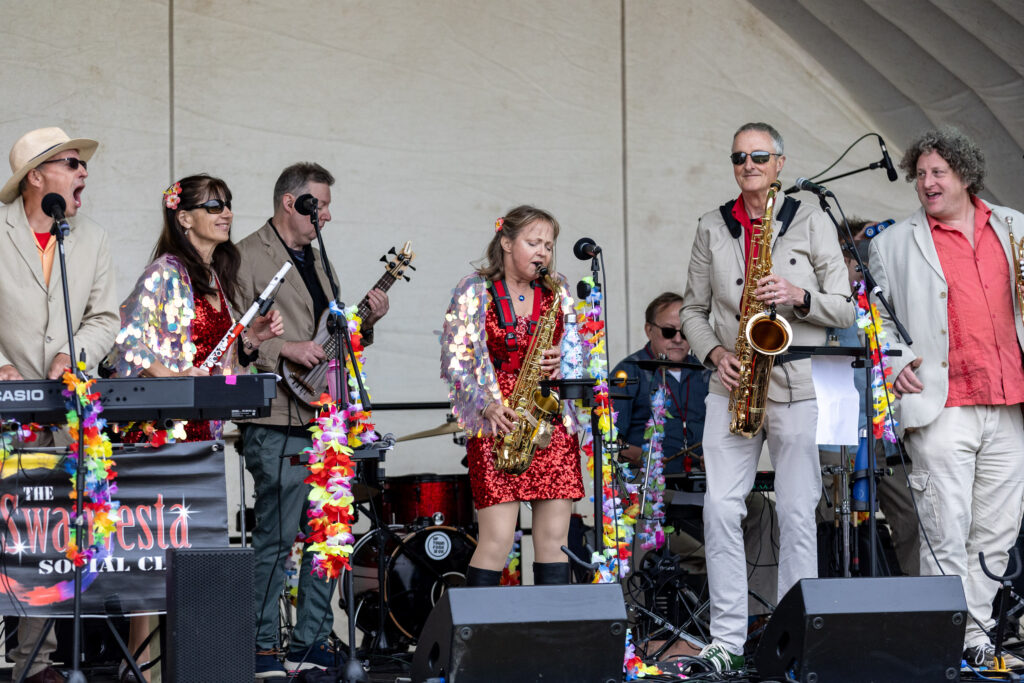 Jersey Farm Summer Festival. Photo: Tony Barr and Chris Barr.