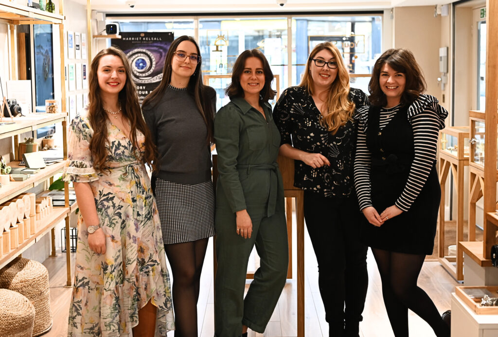 The team at Harriet Kelsall Bespoke Jewellery in St Albans