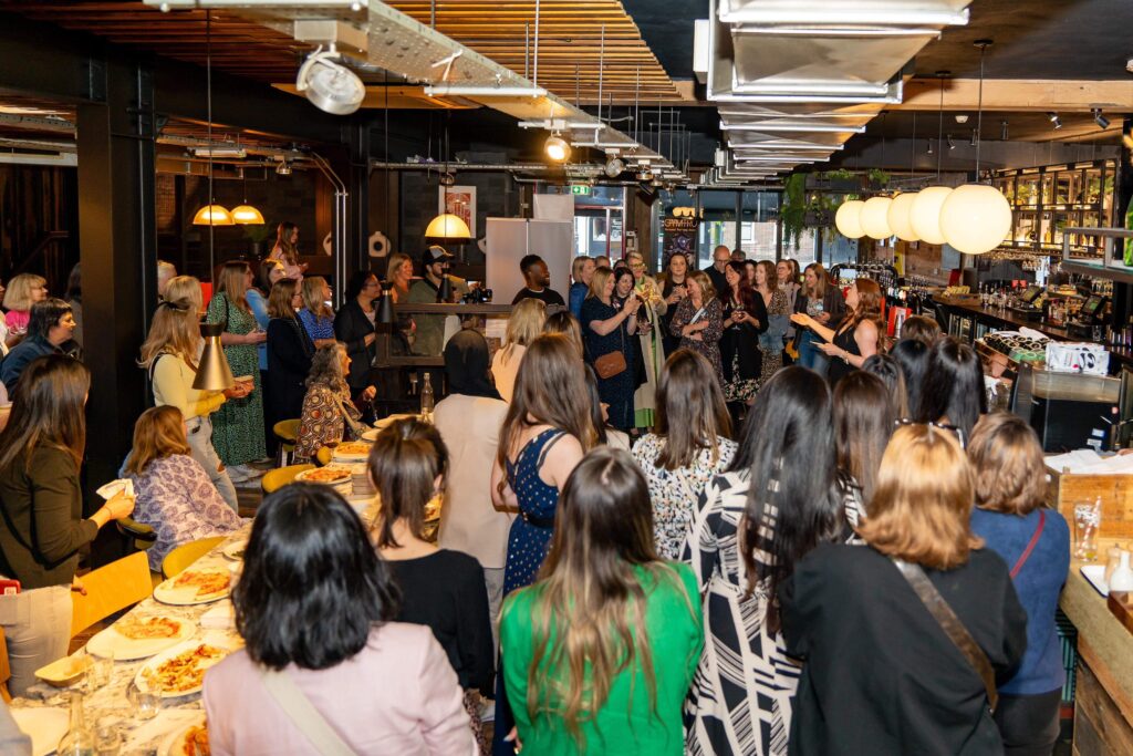 The launch of Flockhere in St Albans. Photo: Kate Lindeman