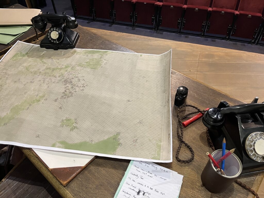 Props from Pressure at the Abbey Theatre.
