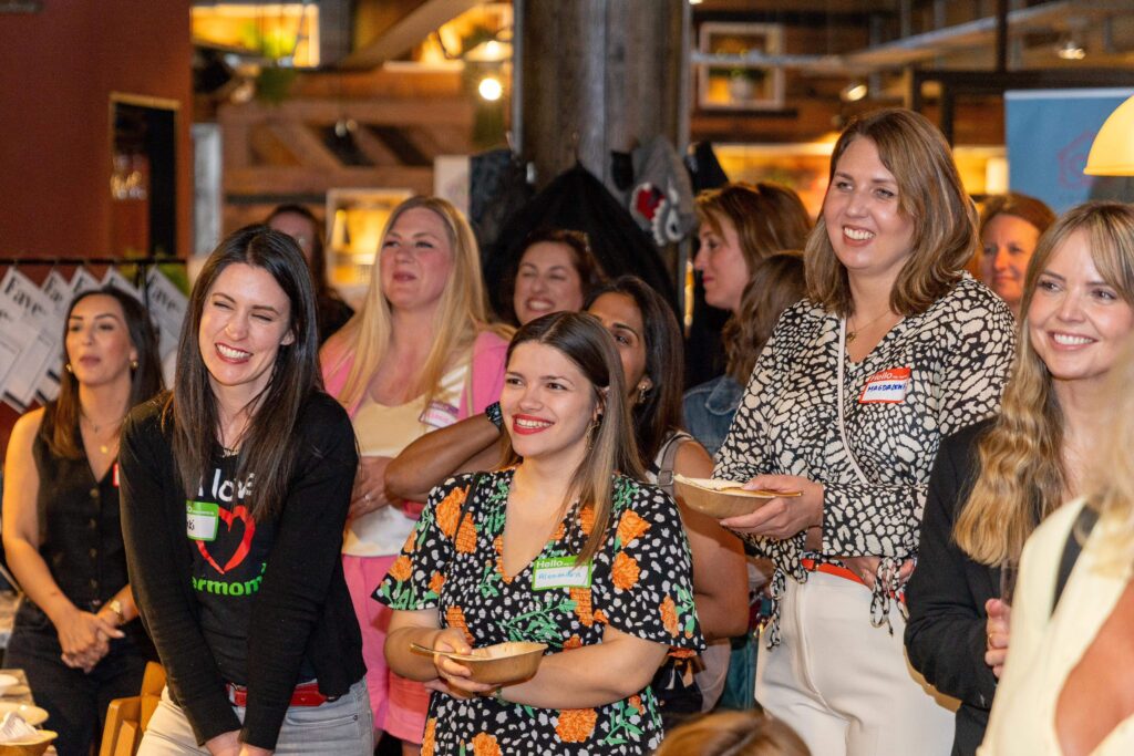 The launch of Flockhere in St Albans. Photo: Kate Lindeman