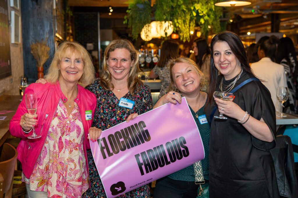 The launch of Flockhere in St Albans. Photo: Kate Lindeman