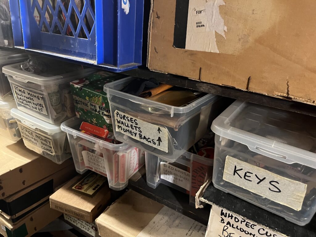 The props department at the Abbey Theatre.
