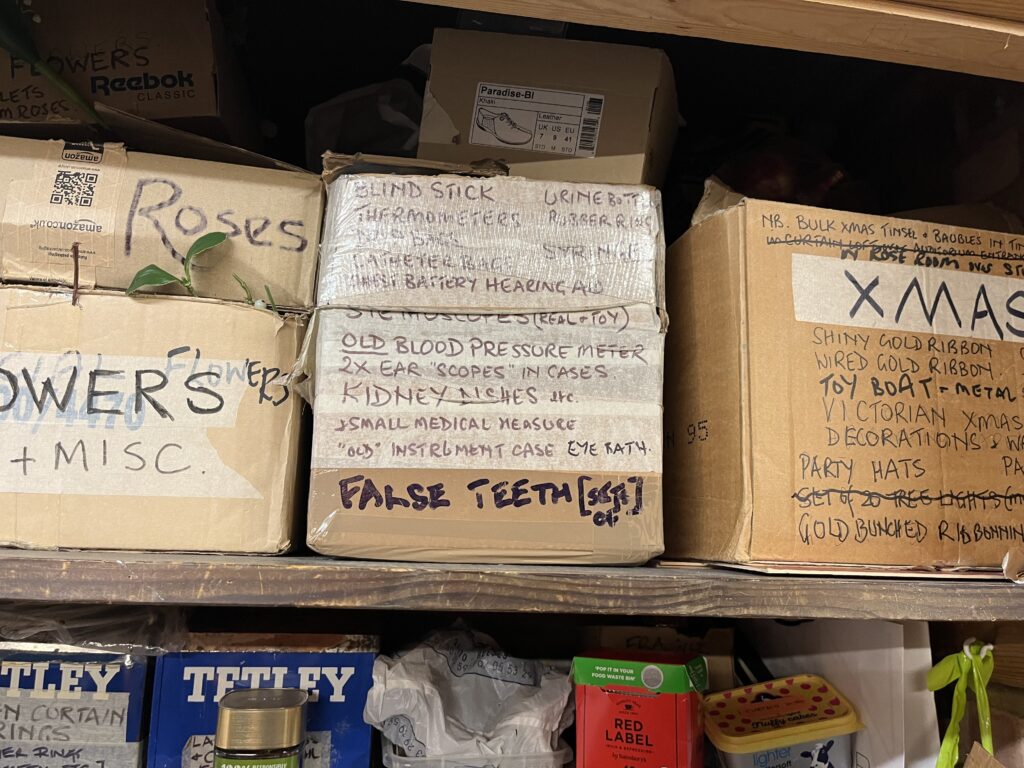 The props department at the Abbey Theatre.