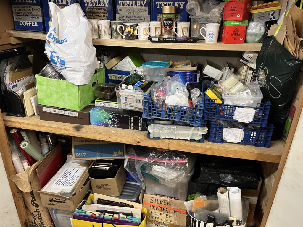 The props department at the Abbey Theatre.