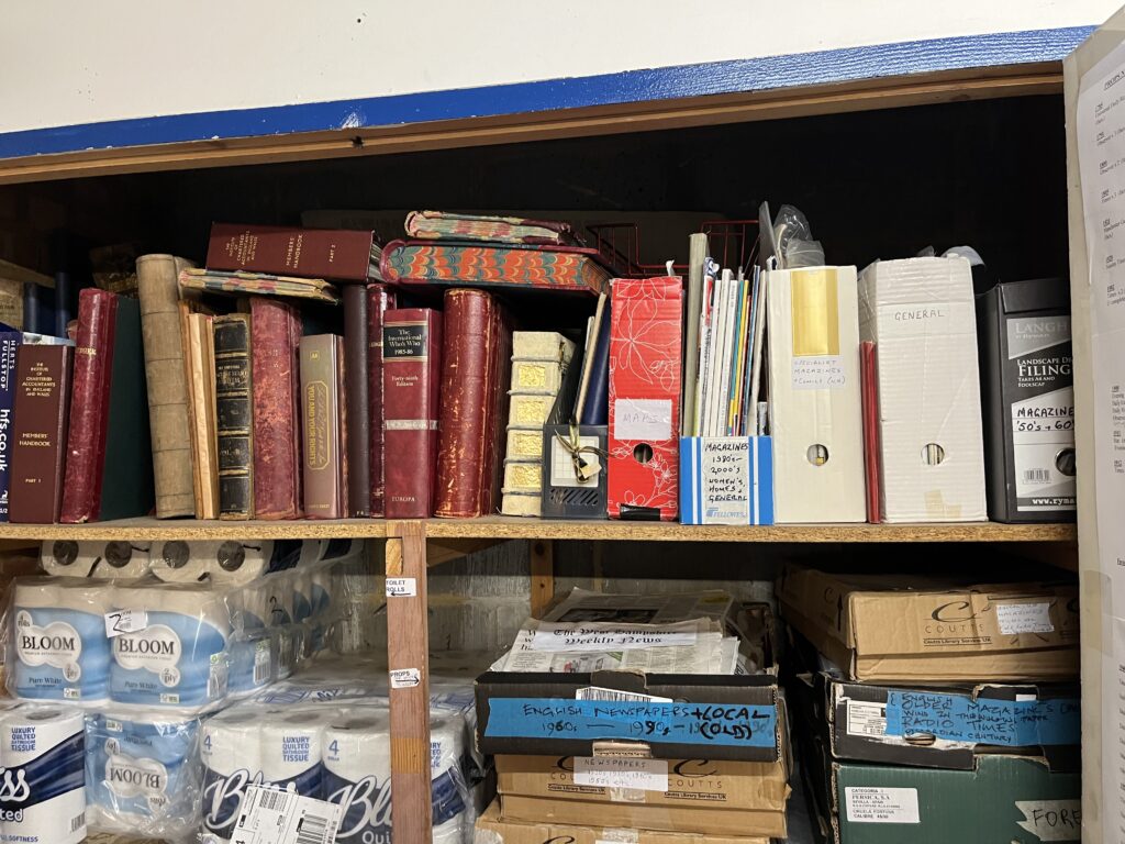 The props department at the Abbey Theatre.
