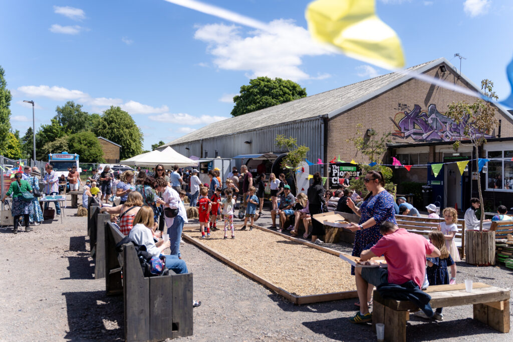 The Pioneer Club's Glastonbury open day. Photo by Stephanie Belton