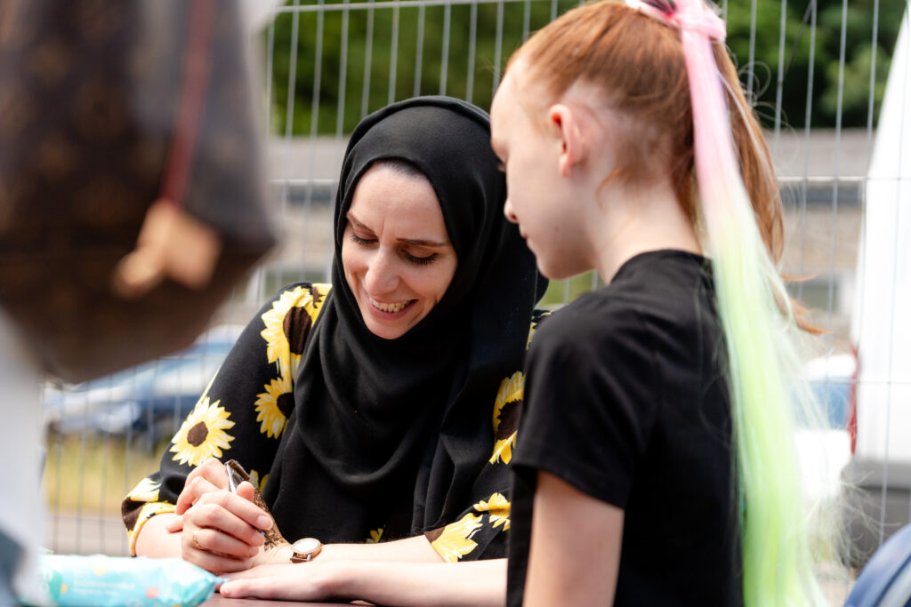 The Pioneer Club's Glastonbury open day. Photo by Stephanie Belton