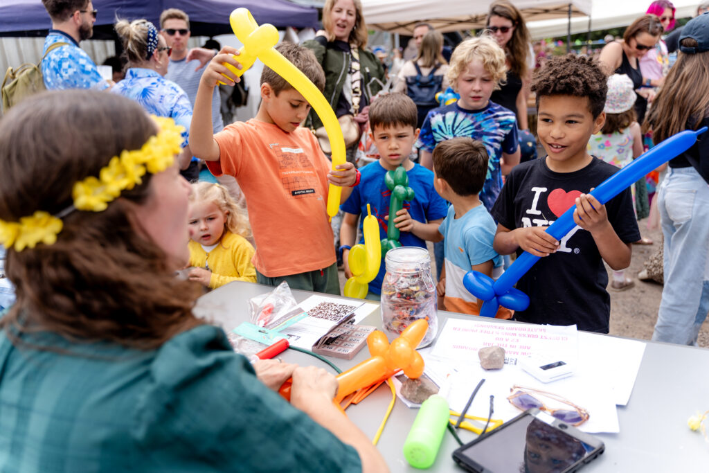 The Pioneer Club's Glastonbury open day. Photo by Stephanie Belton