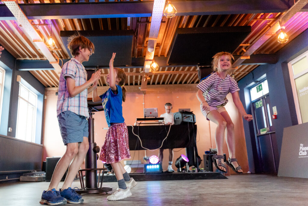 The Pioneer Club's Glastonbury open day. Photo by Stephanie Belton