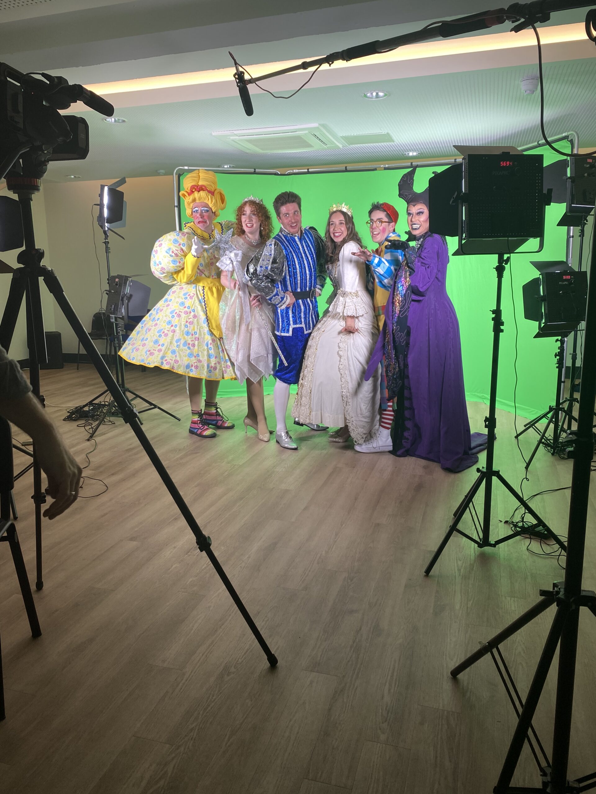 The launch of this year's Harpenden panto.