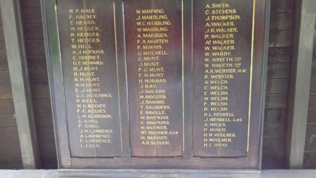 Sandridge Lychgate has received a grant from the War Memorials Trust.