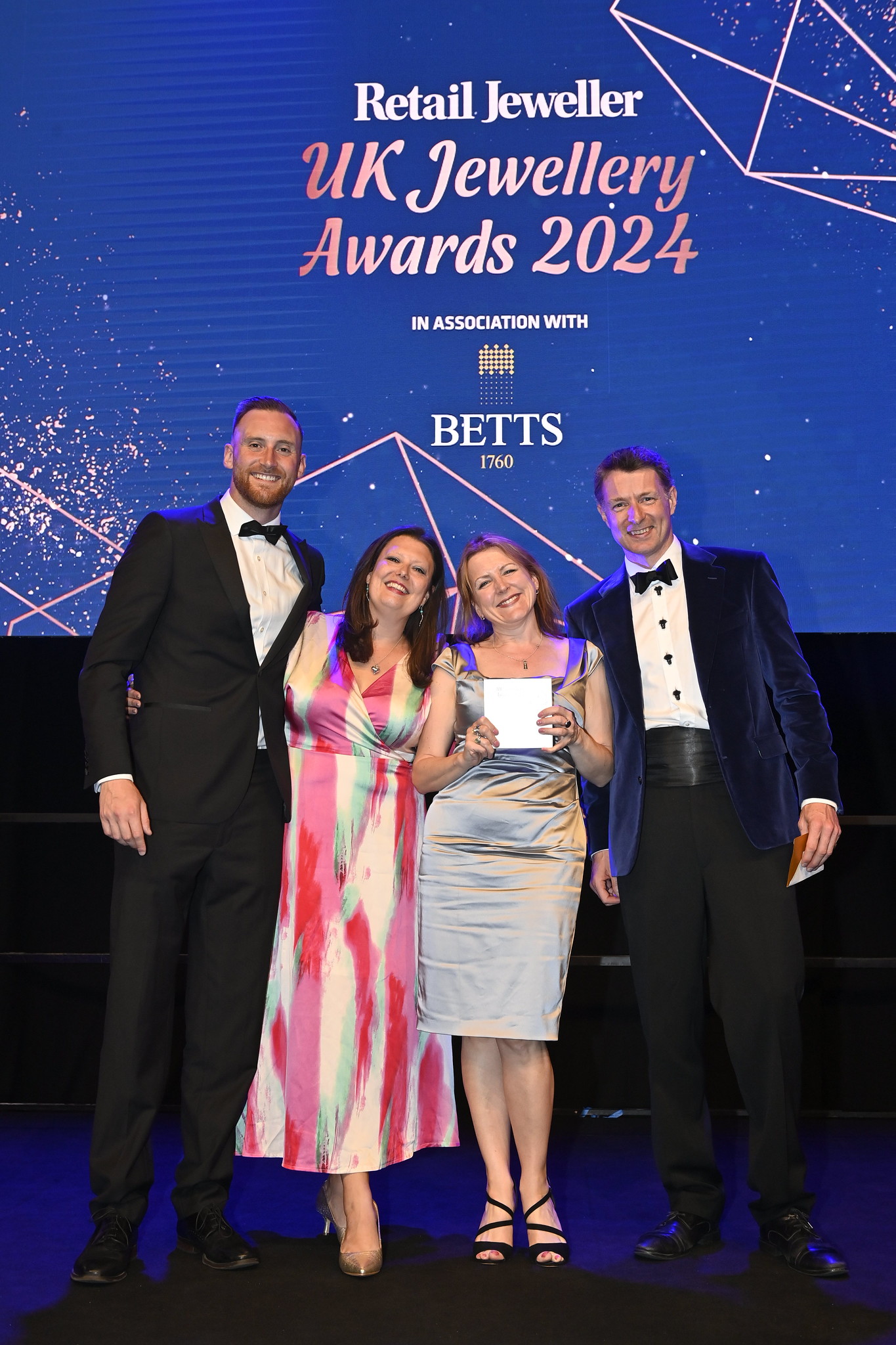Harriet Kelsall Bespoke Jewellery won two accolades in the Retail Jeweller’s UK Jewellery Awards 2024.