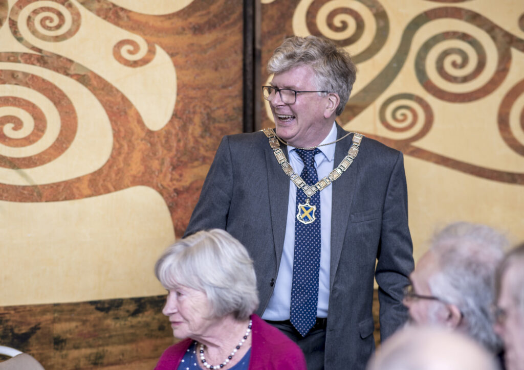 The Mayor, Cllr Jamie Day.