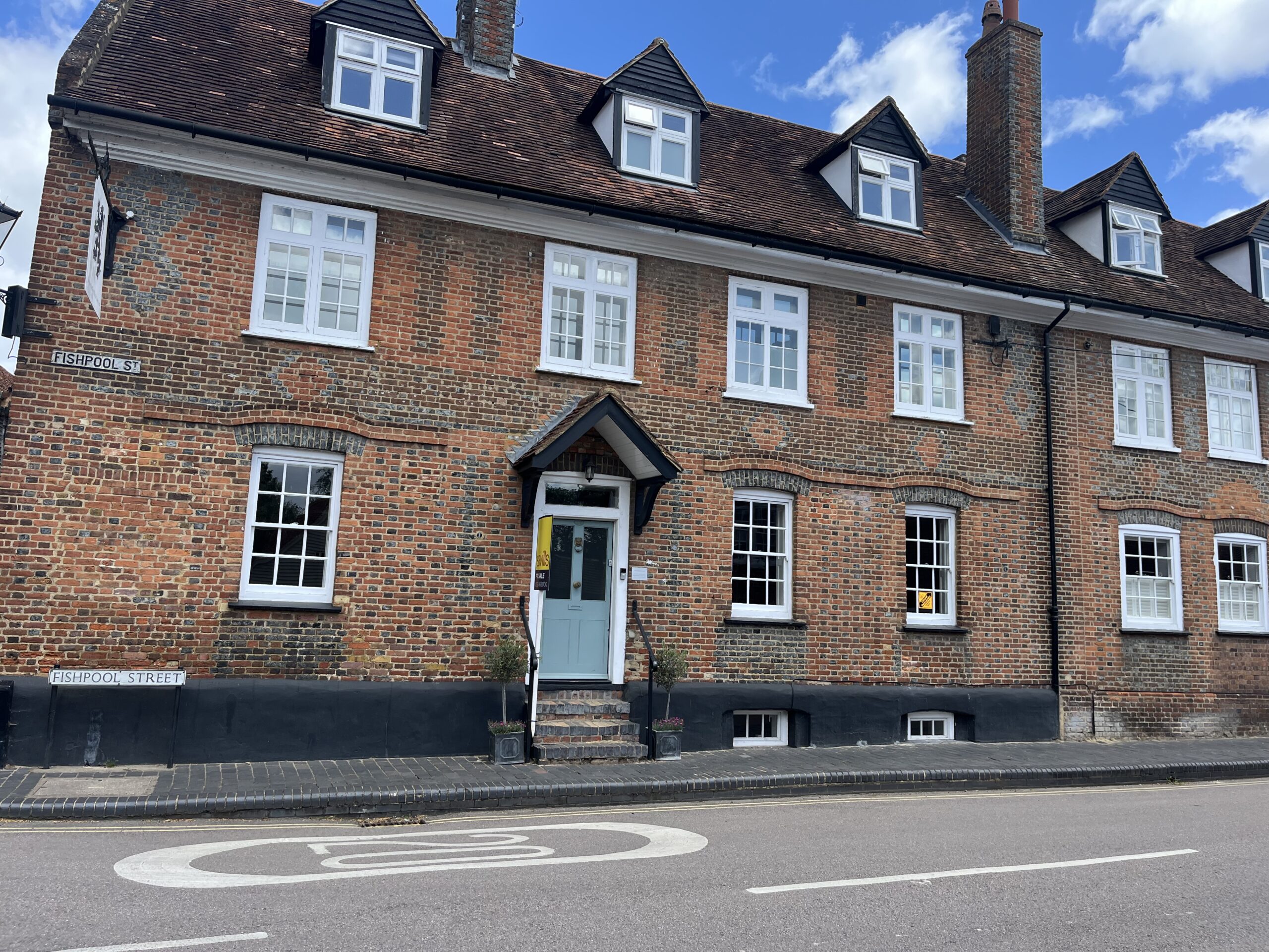 The former Black Lion in Fishpool Street.