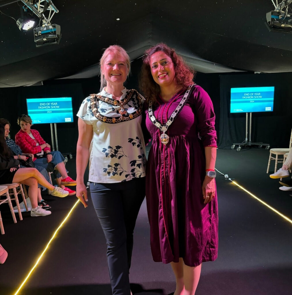 Oaklands College fashion show 2024.