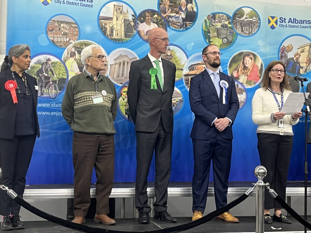 Some of the unsuccessful St Albans candidates.