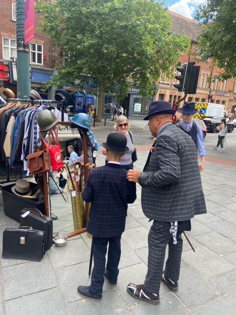 Aydy Ryan at St Albans Vintage Market.
