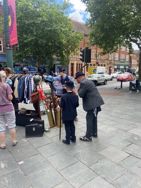 Aydy Ryan at St Albans Vintage Market.