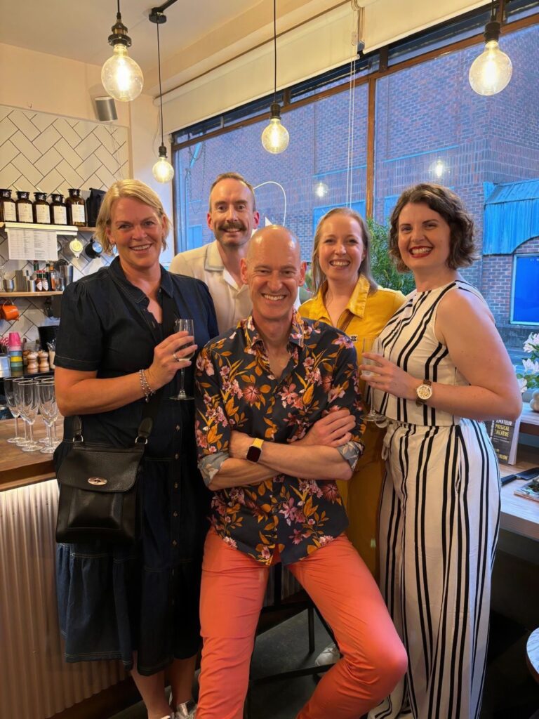 The launch event of Don O'Hanlon's new book Directing Amateur Musical Theatre at Toast.