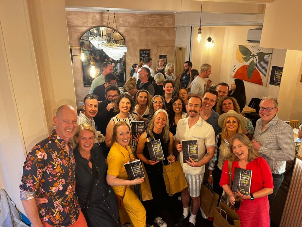 The launch event of Don O'Hanlon's new book Directing Amateur Musical Theatre at Toast.