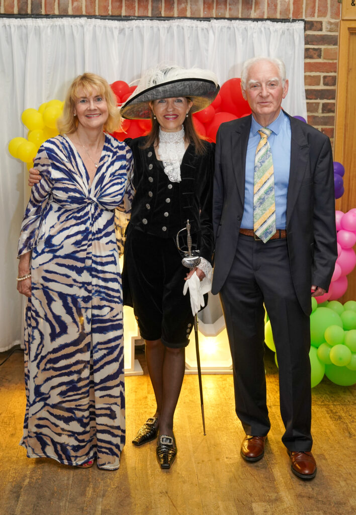 Ginny and Mel with High Sheriff Annie Brewster.