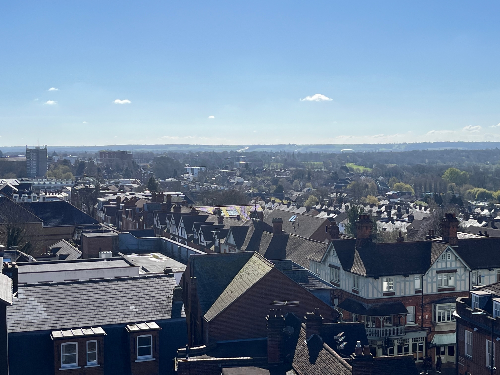A view over St Albans.