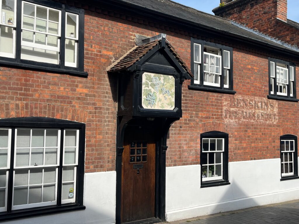 The former Vine pub.