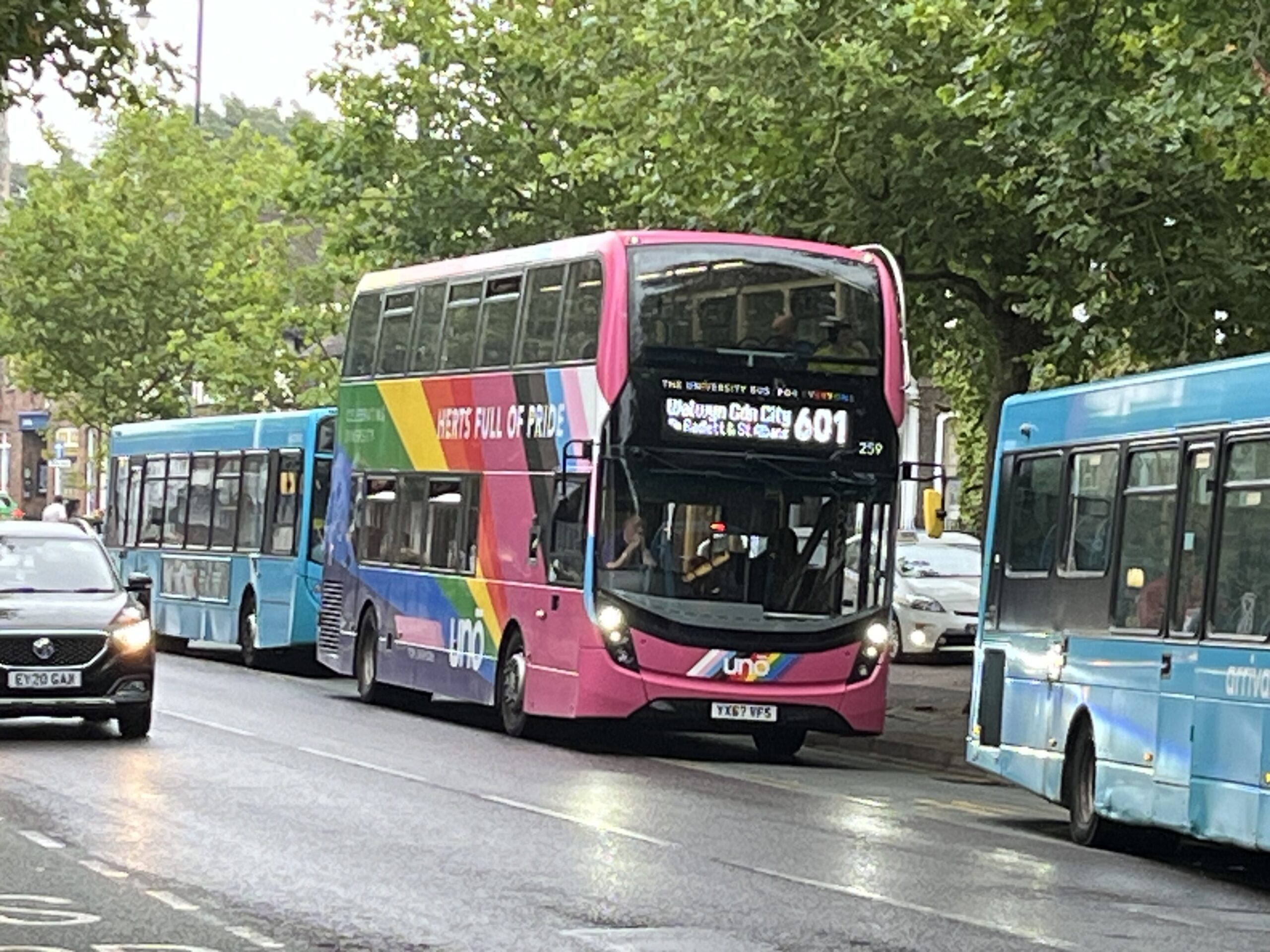 The 601 is one of the bus services villagers want to see extended on a Sunday.