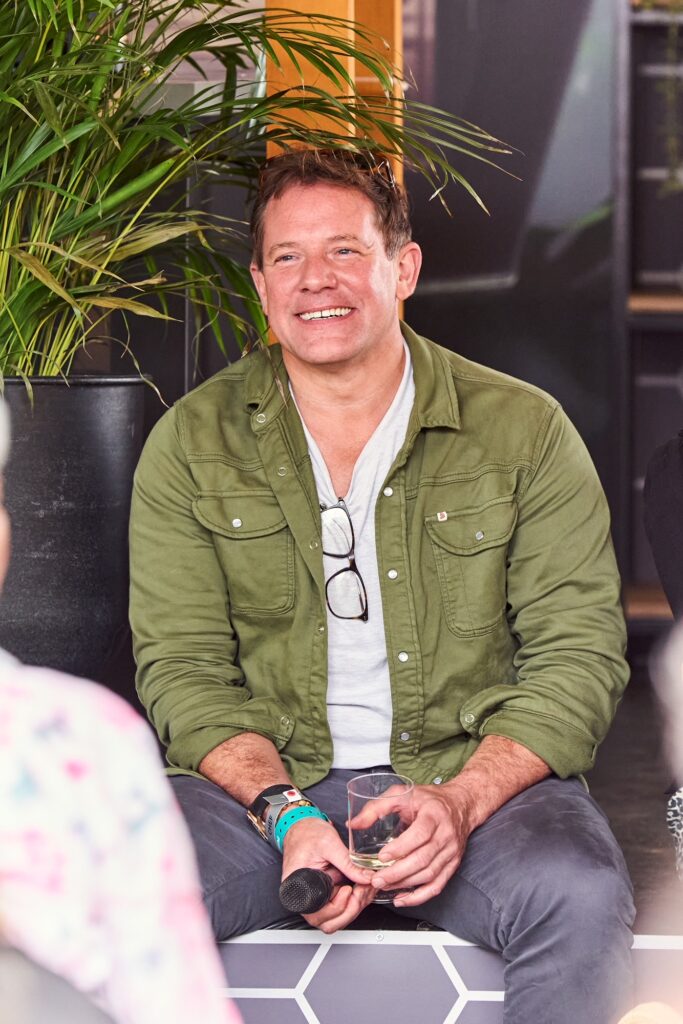 Matt Tebbutt at Pub in the Park.