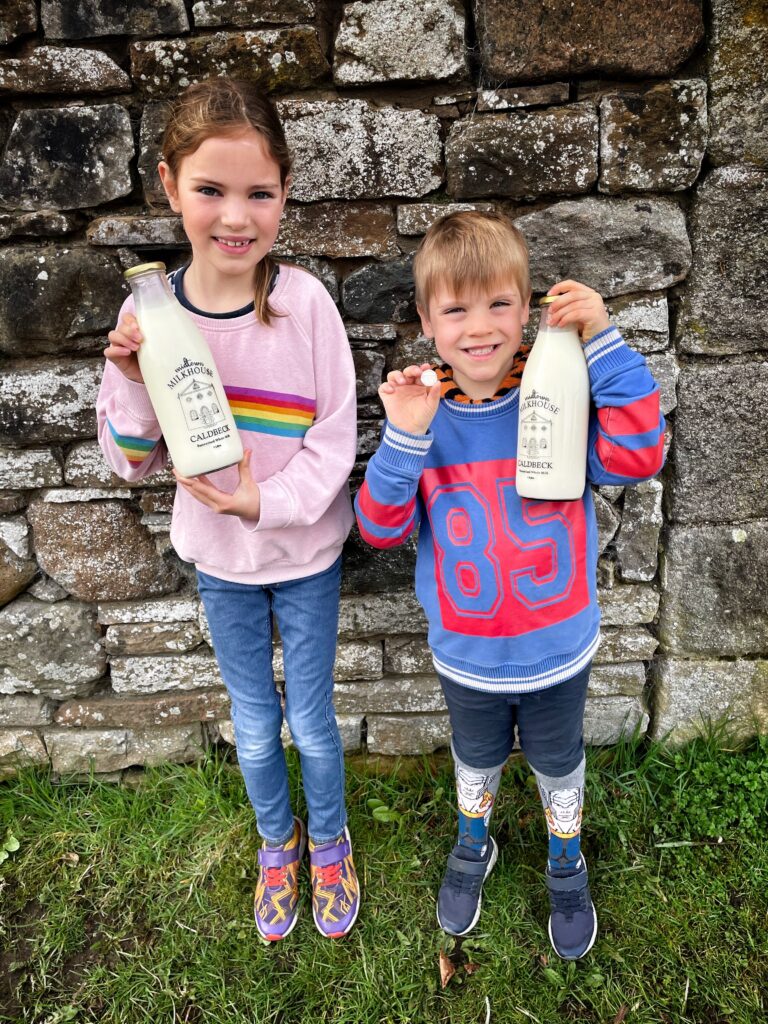 Emily and her brother Harry.