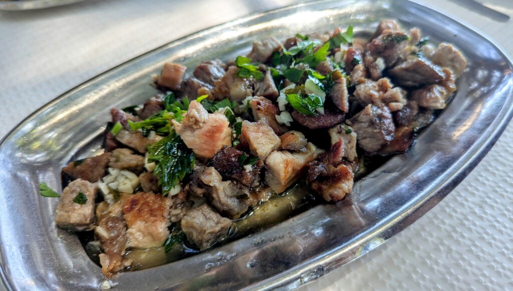An amazing pork dish.