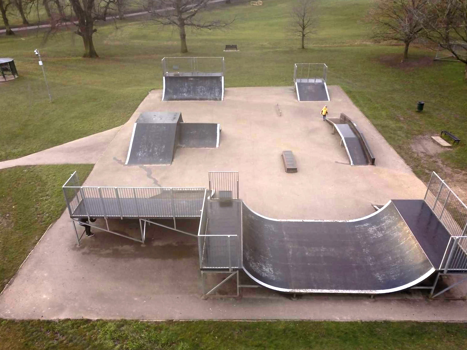 Rothamsted skatepark is at the end of its life.