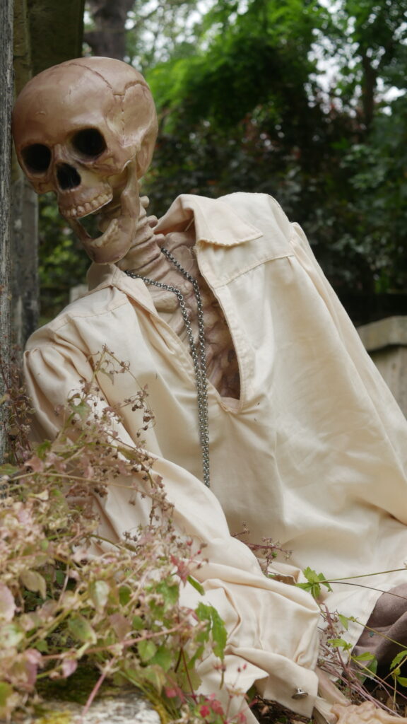 Allardyce's skeleton in Shadow Road Productions' Treasure Island.
