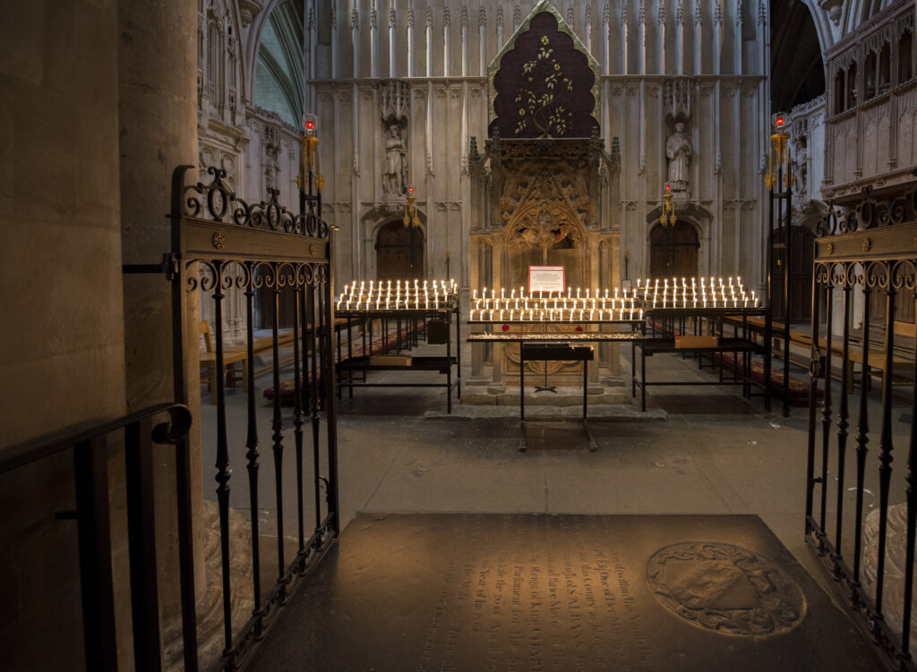 Inside St Albans Cathedral. Photo: Arun Kataria