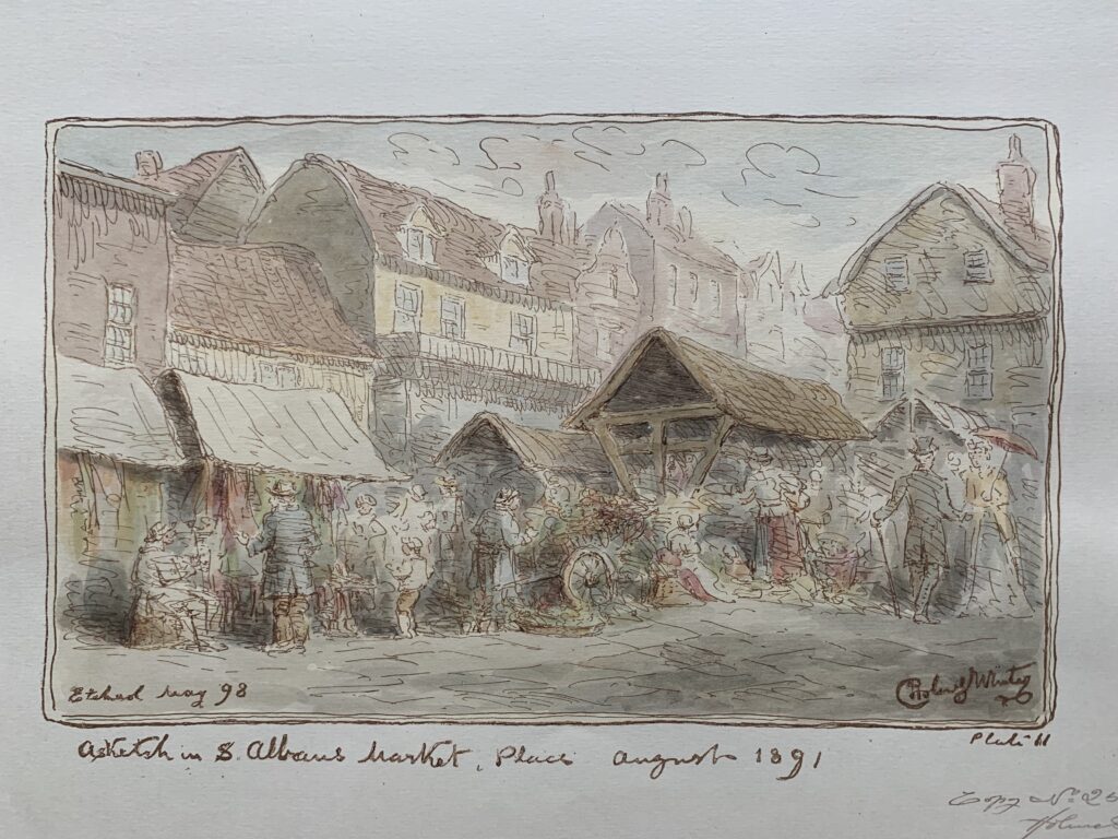 St Albans' Market Place