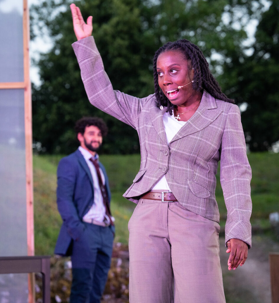 The Merchant of Venice produced by OVO at the Roman Theatre Festival. Photo: Elliott Franks