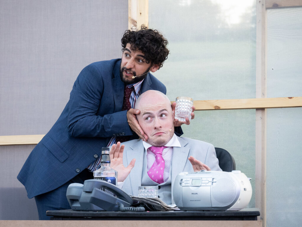 The Merchant of Venice produced by OVO at the Roman Theatre Festival. Photo: Elliott Franks