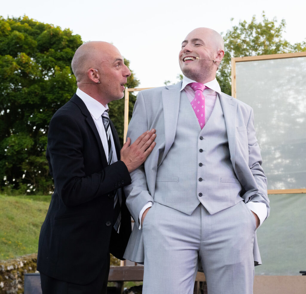The Merchant of Venice produced by OVO at the Roman Theatre Festival. Photo: Elliott Franks