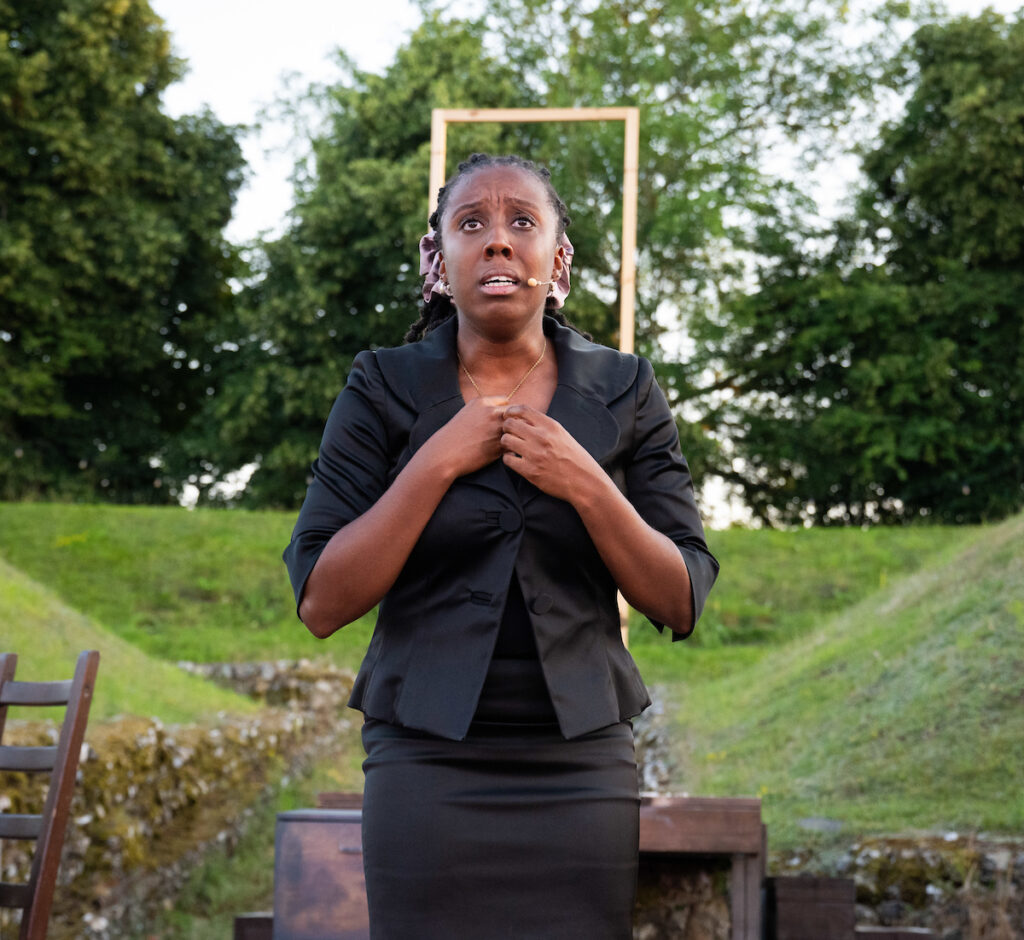 The Merchant of Venice produced by OVO at the Roman Theatre Festival. Photo: Elliott Franks